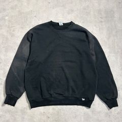 90s OLD GAP ブラック ブランクスウェット 前V フェード 無地 - メルカリ