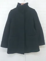 ◇ UNITED ARROWS PINK LABEL ウール 長袖 コート サイズS ブラック レディース P  【中古】 【1210060005108】