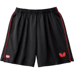 バタフライ Butterfly パステップ・パンツII 卓球ゲームパンツ (51970-006)、レッド