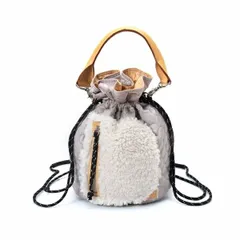 カヨ ナカムラ バイ ワイズKAYO NAKAMURA by Y's キルティング2WAYショルダーバッグ ライトグレー