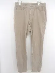 ◇ green label relaxing UNITED ARROWS コーデュロイ ストレッチ パンツ サイズ40 ライトベージュ レディース P  【中古】 【1210120004386】