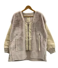 エシンタ etsinta CIAO PANIC TYPY チャオパニックティピー ファー切り替えジャケット  TYZ1032108A0001 ジャケット ホワイト フリーサイズ 101LT-279