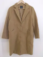 ◇ URBAN RESEARCH ROSSO アーバンリサーチ ロッソ 長袖 ロング コート サイズF キャメル レディース P  【1210120009435】のサムネイル