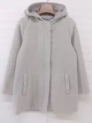 ◇ GLOBAL WORK グローバルワーク キッズ 子供服 ジップアップ 長袖 コート サイズXXL グレー レディース P  【中古】 【1210140000962】