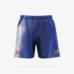 BUTTERFLY(バタフライ) インフィリア・パンツ 卓球 ウェア ショートパンツ 52340、(177)ブルー