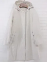 ◇ GLOBAL WORK グローバルワーク ロング 長袖 ジップアップ コート サイズS グレー系 レディース P  【中古】 【1210140003352】