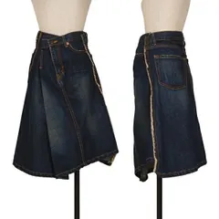 JUNNA WATANABE デニムスカート ダークブルー 2026年最新】ジュンヤワタナベ デニムスカートの人気アイテム - メルカリ