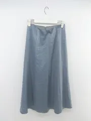 ◇ green label relaxing UNITED ARROWS ロング ナロー スカート サイズ36 ブルー系 レディース P  【中古】 【1210180000199】