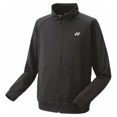 ヨネックス YONEX ユニニットウォームアップシャツ テニス・バドミントン アパレル(ユニ) 50151-007、(007)ブラック