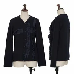 ✨美品 ローブドシャンブル コムデギャルソン フリンジ ショート丈ジャケット robe de chambre COMME des GARCONS（ローブドシャンブル