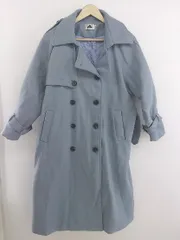 ■ ABITOKYO アビトーキョー 長袖 ロング コート サイズM ブルー レディース P  【中古】 【1210260001306】のサムネイル