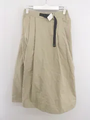◇ RODEO CROWNS ロデオクラウンズ テープ ロング タック スカート サイズS ベージュ レディース P  【中古】 【1210260000019】のサムネイル