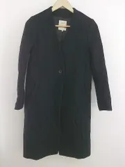 ◇ B:MING by BEAMS ビーミング by ビームス ウール 長袖 ノーカラー コート サイズ S ブラック レディース P  【中古】 【1210260001443】