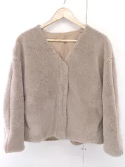 ◇ A.G.PLUS Park Ave 2WAY 長袖 ブルゾン サイズF ベージュ系 レディース P  【中古】 【1210260001375】のサムネイル