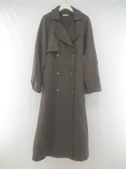 ◇ ◎ RESEXXY リゼクシー フェイクレザー 長袖 トレンチコート サイズF ブラウン系 レディース P  【中古】 【1210270002935】のサムネイル