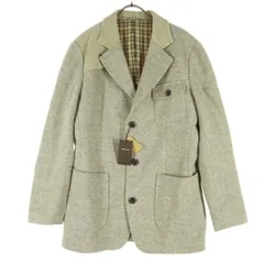 COMME CA MEN コムサメン 長袖 ジャケット L グレー メンズ 古着