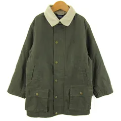 ポロバイラルフローレン カバーオール 中綿ジャケット アウター キッズ 男の子用 130サイズ 茶×ベージュ Polo by Ralph Lauren 【中古】のサムネイル