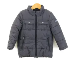 べべ 中綿ジャケット ジャンパー アウター キッズ 男の子用 100サイズ グレー BeBe 【中古】