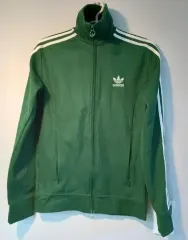 アディダス ヨーロッパ グリーン 白緑 緑 トラックジャージ ジャージ ジップアップジャージ 85/XS