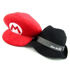 ユニバーサルスタジオジャパン マリオ スパイダーマン ファンキャップ 2点セット 帽子 グッズ まとめて メンズ USJ 【中古】