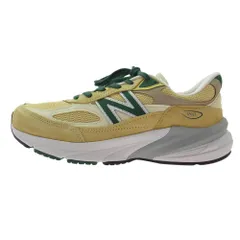 NEW BALANCE ニューバランス 23AW U990TE6 USA製 990 V6 PALE YELLOW ペール イエロー ローカット スニーカー 26.5cm【極上美品】【中古】