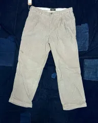 90s EDDIE BAUER(エディー・バウアー) ツータック Classic フィット コーデュロイ パンツ 36