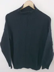 ◇ niko and … ニコアンド ハイネック 長袖 ニット セーター ネイビー レディース P  【中古】 【1211010004042】