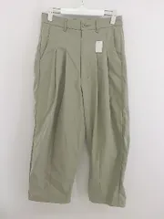 ◇ remer リメール ツータック パンツ サイズM グリーン レディース P  【中古】 【1211020001048】