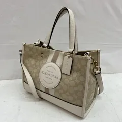 コーチ シグネチャー デンプシー キャリーオール ショルダー 2WAY バッグ C8448 レディース - ISItems【USED】【古着】【中古】50150126