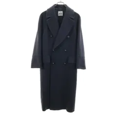 BEAUTY＆YOUTH ビューティーアンドユース ウールブレンド ロング ピーコート S ネイビー レディース 古着