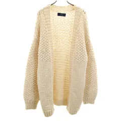 SHIPS シップス 長袖 ニットカーディガン アイボリー レディース 古着