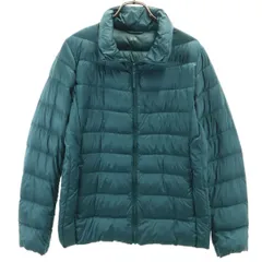 UNIQLO ユニクロ ウルトラライトダウンジャケット L グリーン系 レディース 古着