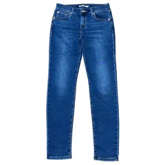 LEVI'S BORROWED FROM THE BOYS ボーイフレンドデニム ストレッチ インディゴ サイズ24 レディースXS リーバイス