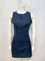 2010 キャバクラ　ドレス　ワンピース　ノースリーブ　タイト　ミニ　伸縮性　キャバドレス　S