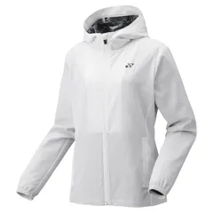 YONEX(ヨネックス) ウィメンズ裏地付ウォームアップパーカー テニス・バドミントン ウェア(ウィメンズ) (57091)、(011)ホワイト