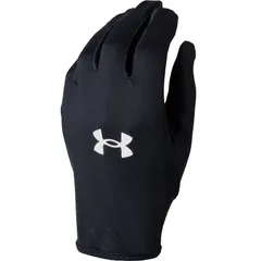 UNDER ARMOUR アンダーアーマー UA TEAM RACING GLOVES 陸上・ランニング 手袋 6003884-001、Black