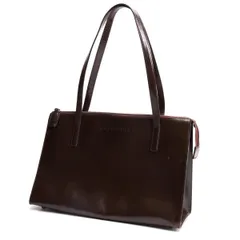 アンテプリマANTEPRIMA ロゴレザーショルダーバッグ 茶