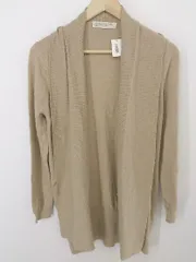 ◇ BEAUTY&YOUTH UNITED ARROWS 長袖 ニット カーディガン ベージュ ライトブラウン系 レディース P  【中古】 【1211050002091】
