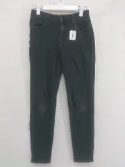 ◇ AZUL BY MOUSSY アズール バイマウジー ストレッチ スキニー ジーンズ デニム パンツ サイズXS ブラック系 レディース P  【中古】 【1211070001821】