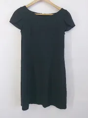 ◇ TOCCA トッカ フレンチスリーブ 半袖 ミニ ワンピース サイズ0 ネイビー系 レディース P  【中古】 【1211080002535】