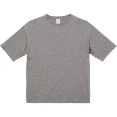 ユナイテッドアスレ unitedathle 5.6オンス ビッグシルエット Tシャツ カジュアル 半袖Tシャツ (550801-6)、ﾐｯｸｽｸﾞﾚｰ