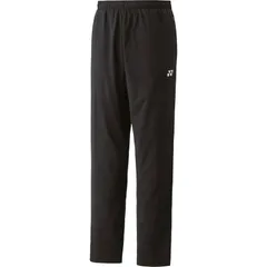 YONEX ヨネックス ユニ裏地付ウォームアップパンツ テニス ＷＵＰニットパンツ (62016-007)、ブラック