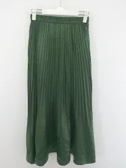 ◇ Sonny Label サニーレーベル URBAN RESEARCH サテン調 ロング ギャザー スカート サイズF グリーン系 レディース P  【中古】 【1211080009114】