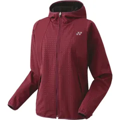 YONEX(ヨネックス) ウィメンズウォームアップパーカー テニス トレーニングシャツウィメン・ (58111-266)、(266)ダークワイン