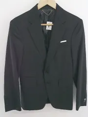 ◇ ZARA MAN ザラ マン ストレッチ 2B 長袖 テーラード ジャケット EUR 44 USA 34 MEX 44 ブラック メンズ P  【中古】 【1211090000576】