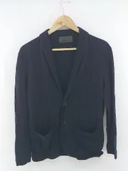 ◇ FORMAL JERSEY nano universe 薄手 長袖 ジャケット サイズS ネイビー レディース P  【中古】 【1211080010097】
