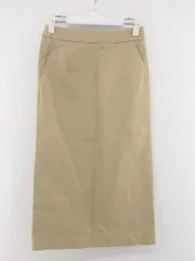 ◇ URBAN RESEARCH DOORS ストレッチ ロング タイト スカート サイズ36 ベージュ系 レディース P  【中古】 【1211090003867】