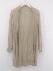 ◇ ◎ Spick and Span スピック＆スパン 長袖 ニットカーディガン ベージュ系 レディース P  【中古】 【1211090007247】