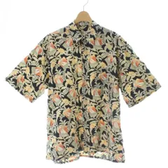ピエールカルダン Pierre Cardin シャツ L マルチカラー 総柄 レギュラーカラー 半袖 /AP