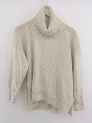 ◇ B:MING by BEAMS タートルネック 長袖 ニット セーター ベージュ レディース P  【中古】 【1211090007780】